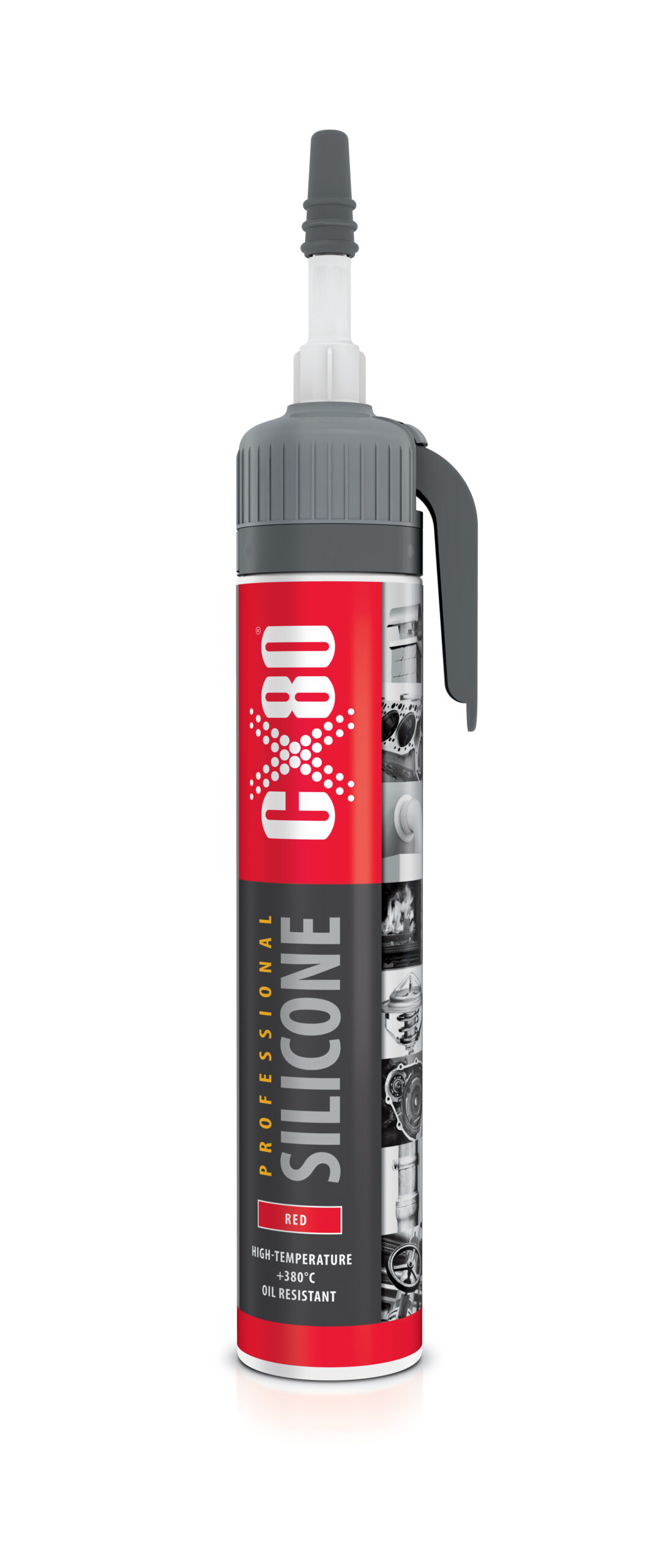 Silikón - Professional (červený) CX 80 - 210g